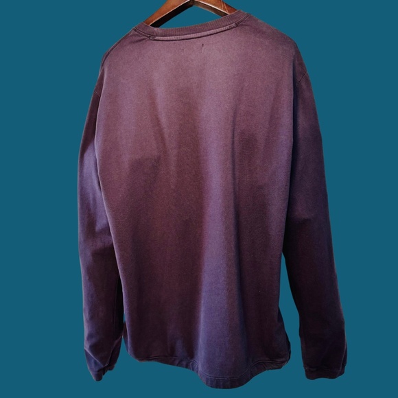 PAIGE Men's Jaxton French Terry Long-Sleeve Sweatshirt in Night Cap - 2XL - Picture 9 of 16